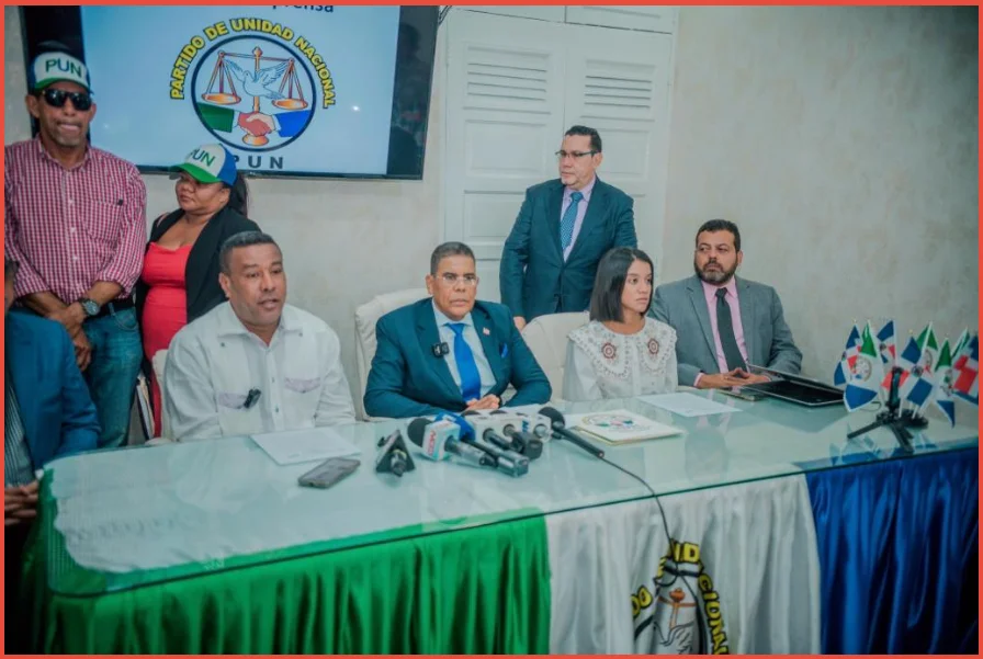 Partido PUN proclama a Wilson Paniagua para alcalde Pedro Brand